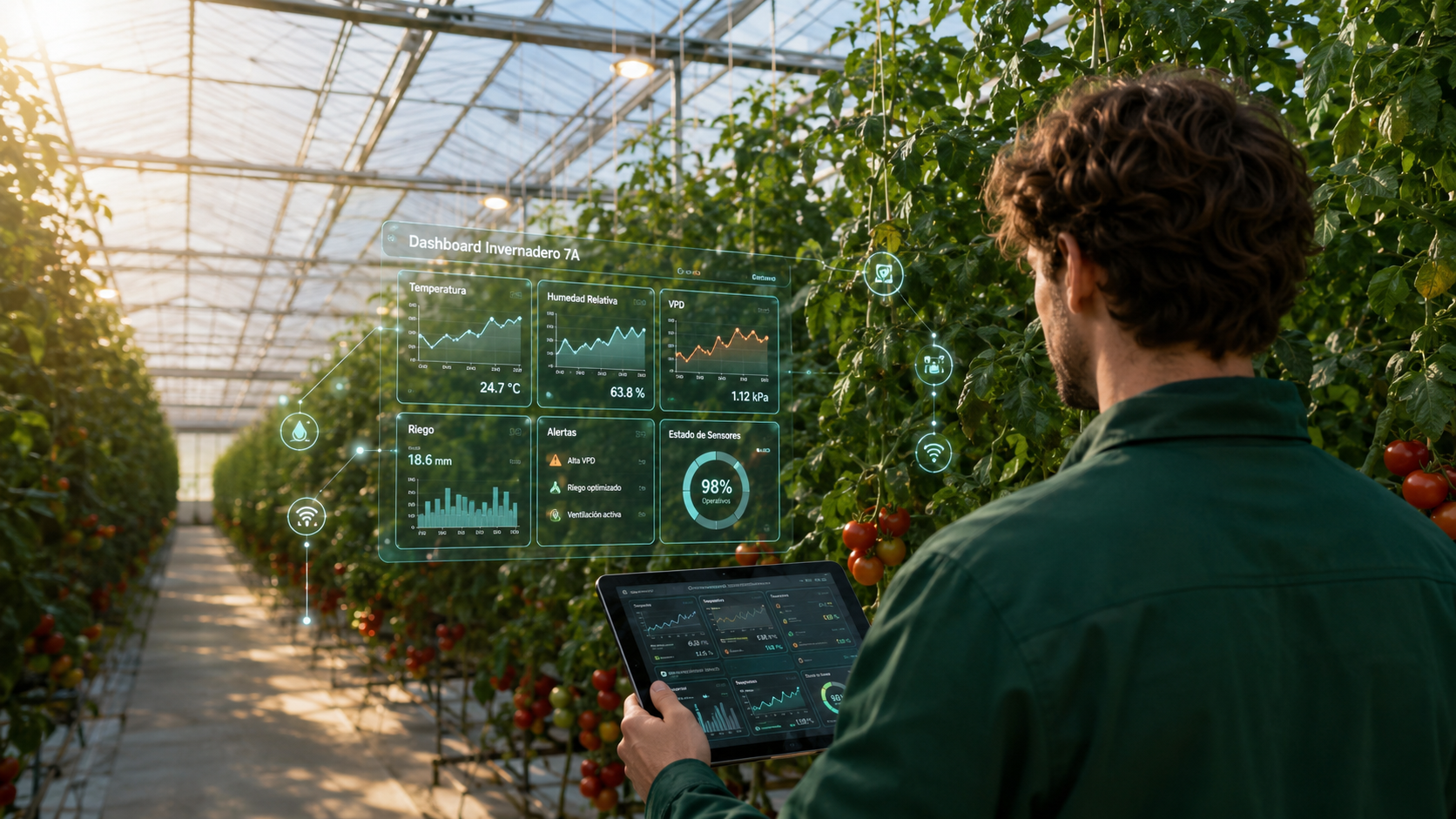 Tomate de invernadero: guía completa de manejo con datos
